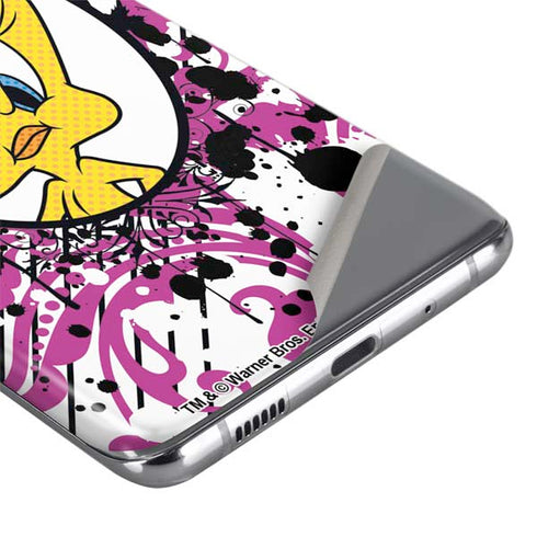 Looney Tunes Tweety Bird with Attitude Galaxy S20 Plus Skin